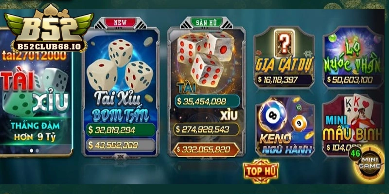 Kho game bài đậm chất Việt thu hút lượng người chơi đông ở B52Club Kho game bài đậm chất Việt thu hút lượng người chơi đông ở B52Club