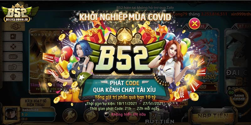 Lưu ý quan trọng khi sử dụng gift B52 Club