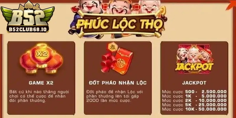 Nổ hũ Phúc Lộc Thọ đẳng cấp